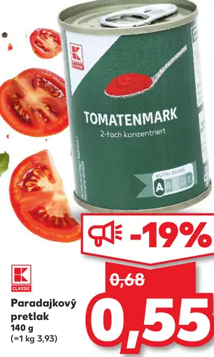 K-Classic Paradajkový pretlak
