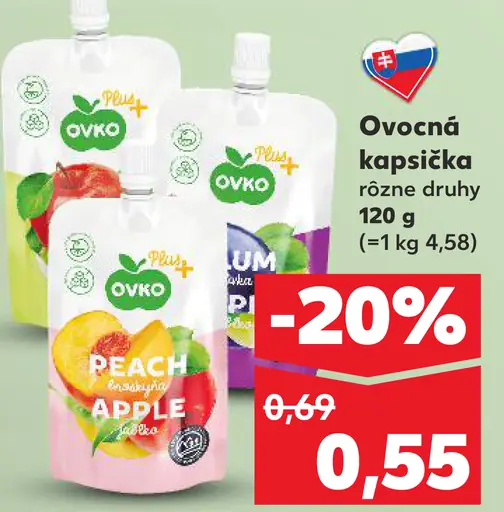 Ovko Ovocná kapsička