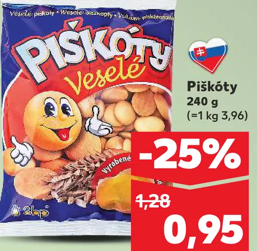 Piškoty Veselé
