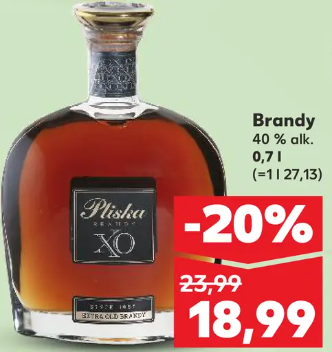 Pliska Brandy 40%