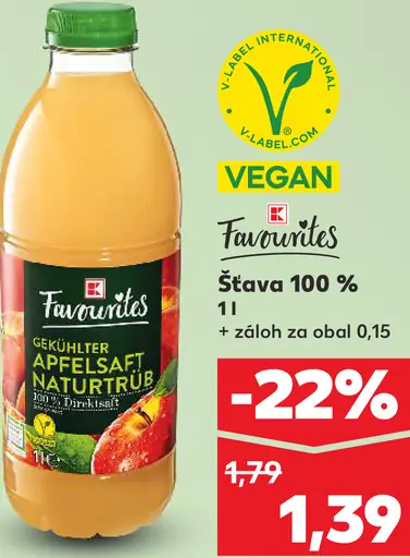 Favorites Šťava 100%