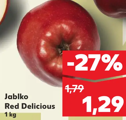 Jablko Red Delicious