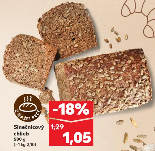 Slnečnicový chlieb