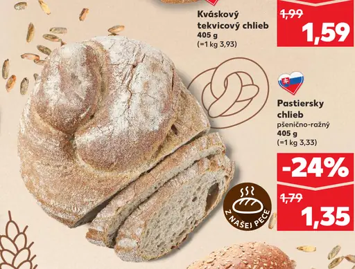 Pastiersky pšeničný chlieb