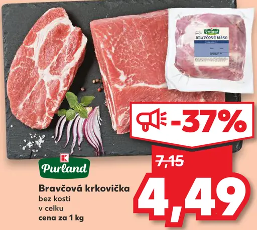 Purland Bravčová krkovička bez kosti
