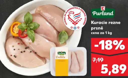Purland Kuracie rezne prsia