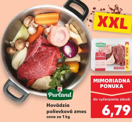 Purland Hovädzia polievková zmes