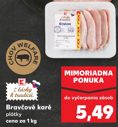 Bravčové karé plátky