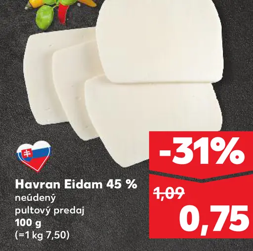 Havran Eidam 45 %