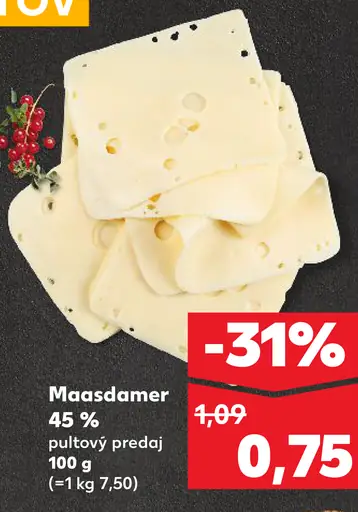 Maasdamer 45%