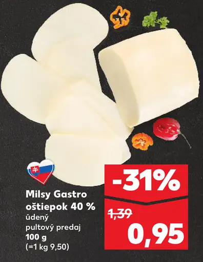 Milsy Gastro oštiepok 40 %
