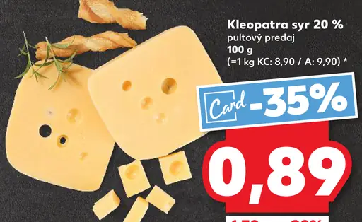 Kleopatra syr 20 %