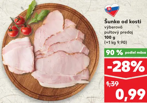 Šunka od kosti výberová