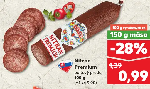 Nitran Premium saláma