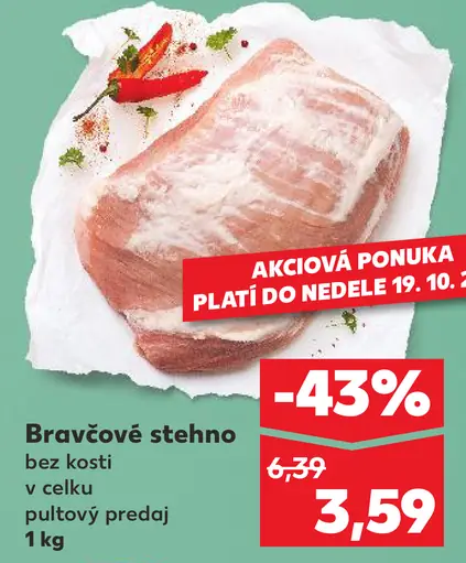 Údené bravčové stehno