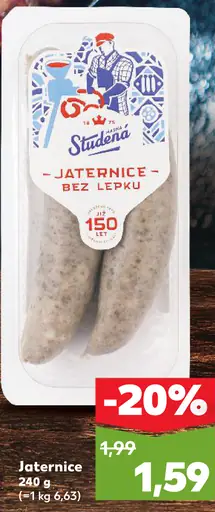 Studená Jaternice bez lepku