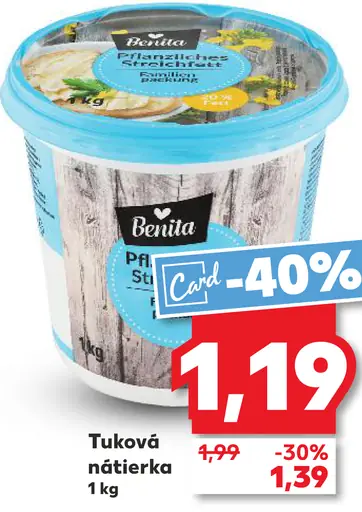 Benita Tuková nátierka