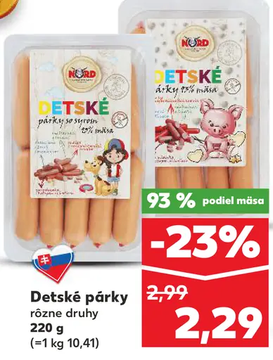Mecom Detské párky