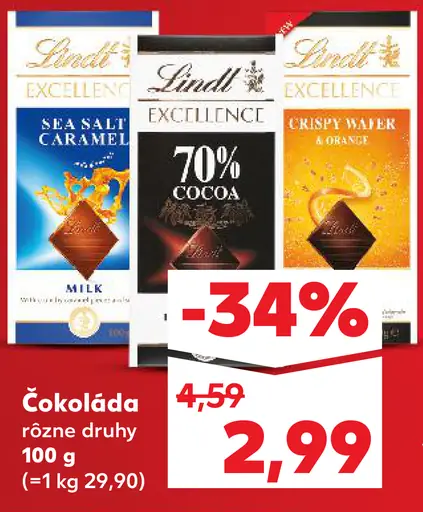 Lindt čokoláda