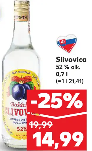 Slivovica 52 %