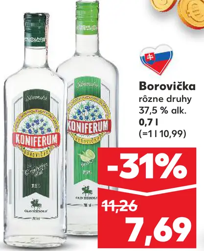 Koniferum borovička