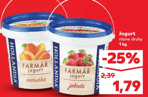 Farmár jogurt jahoda