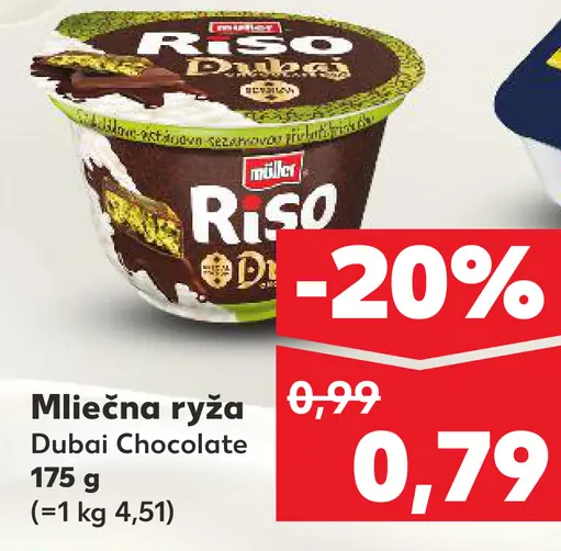 Mliečna ryža Dubai Chocolate