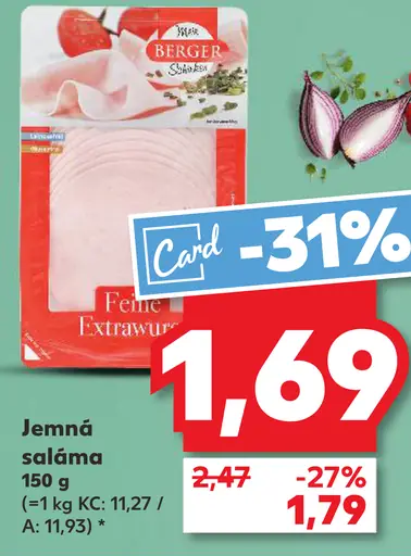 Yea! Jemná saláma