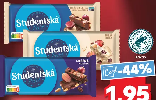 Studentská Pečeť čokoláda