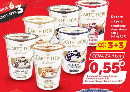 Carte d'Or Dezert z kyslej smotany
