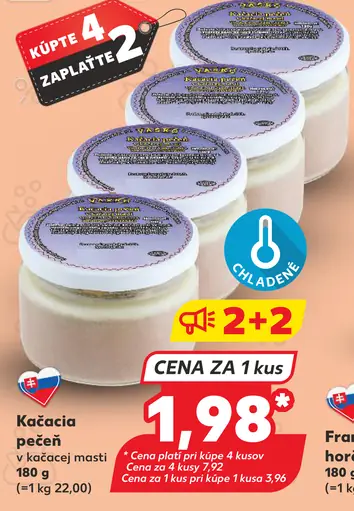 Kačacia pečeň v kačacej masti