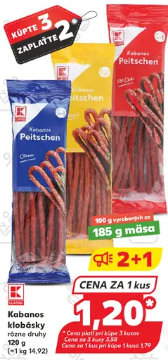 K-Classic Kabanos Peitschen