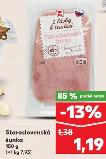 K-Classic Staroslovenská šunka