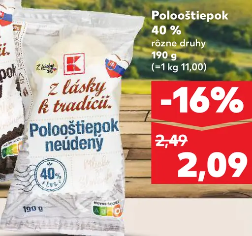 K-Classic Polooštiepok údený neúdený