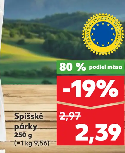 K-Classic Spišské párky