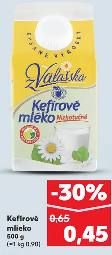 Valasska Kefírové mlieko