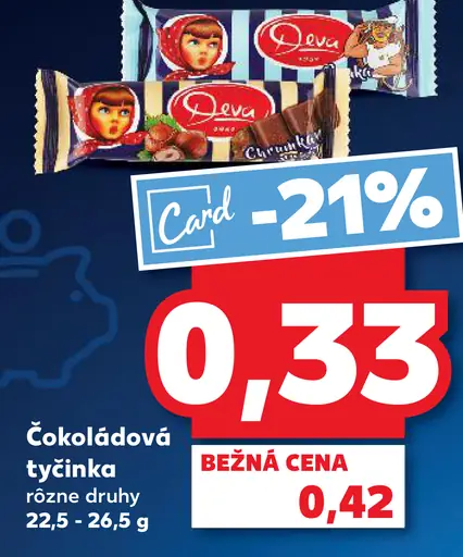 Deva Čokoládová tyčinka