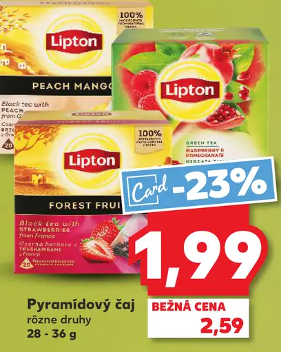 Lipton Pyramídový čaj