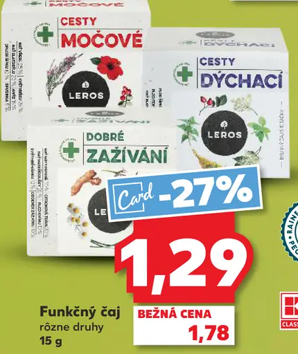 Leros Funkčný čaj