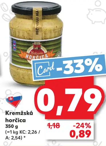 Horal Kremžská horčica