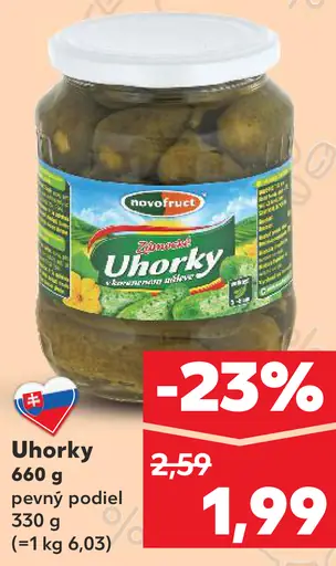 Novofruct Uhorky