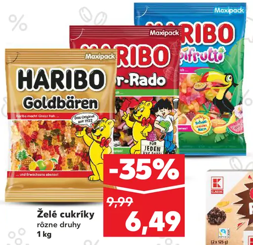 Haribo cukríky