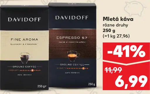 Davidoff Mletá káva
