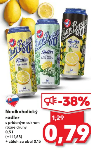 Nealkoholický radler
