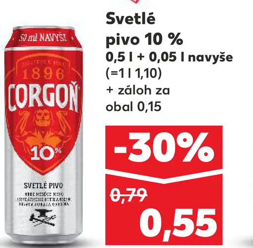 Corgoň plechovka