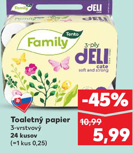 Family Toaletný papier ECO