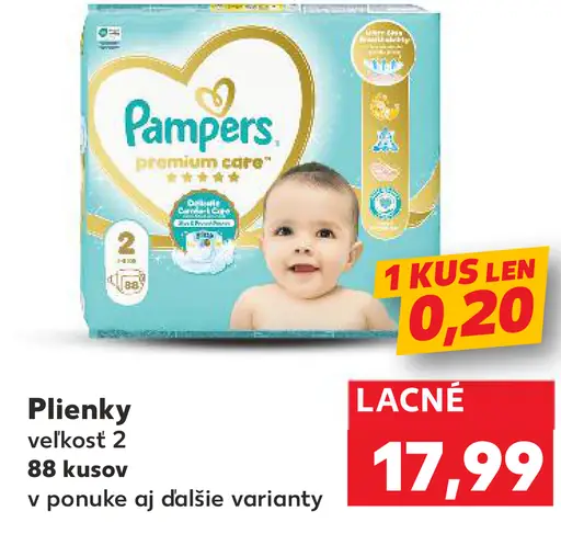 Pampers plienky