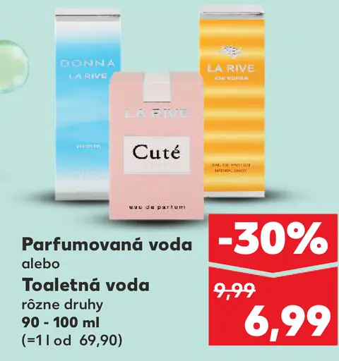 Parfumovaná voda alebo Toaletná voda