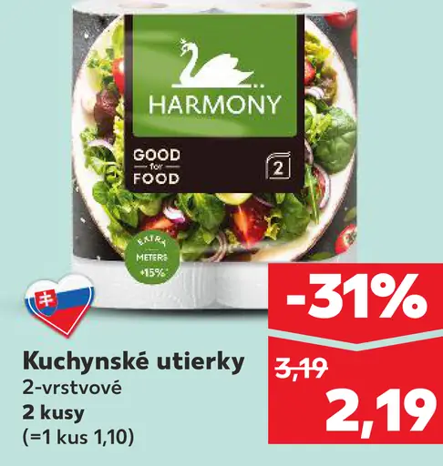 Harmony kuchynské utierky