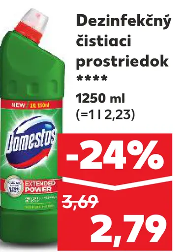 Domestos Dezinfekčný čistiaci prostriedok
